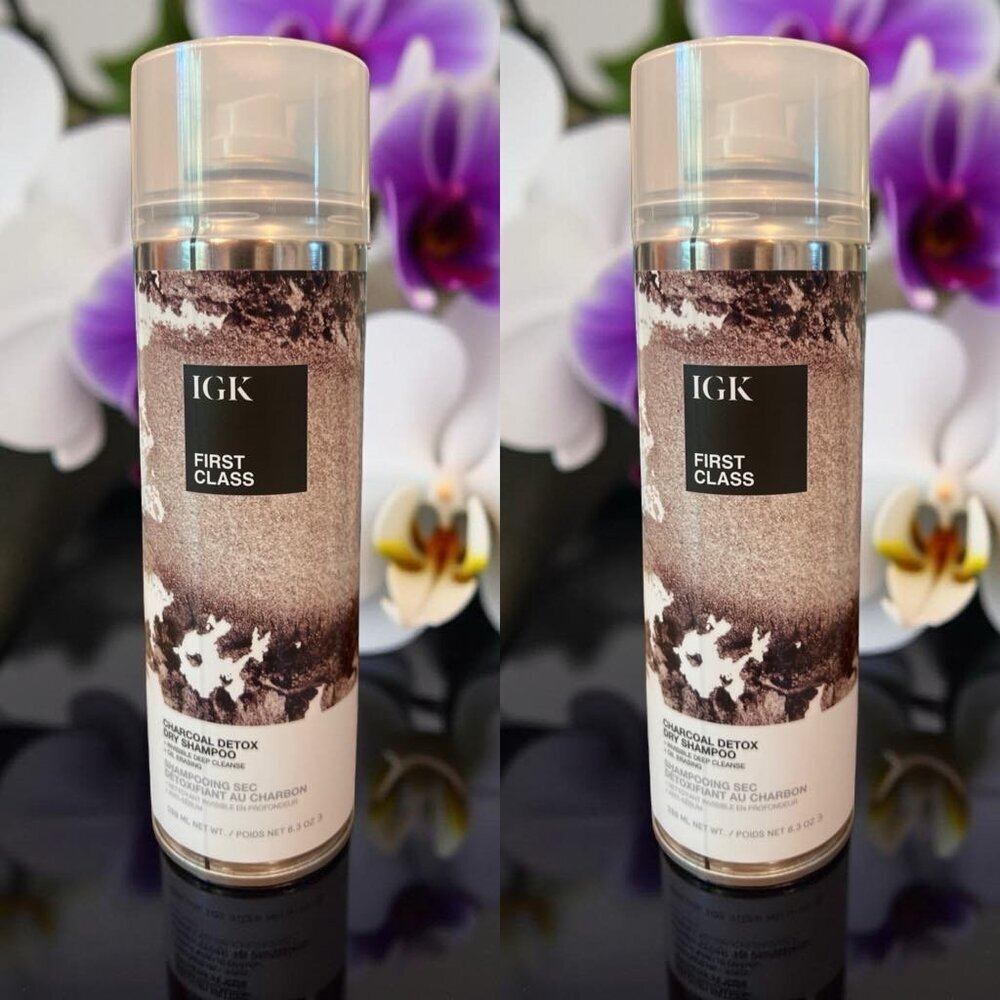 IGK Charcoal Detox Dry Shampoo 6.3 oz_ 2 units